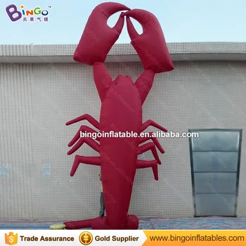 

2019 HOT SALES 6m huge inflatable lobster balloon toy red lobster ocean theme item personalized for shop or park decoration