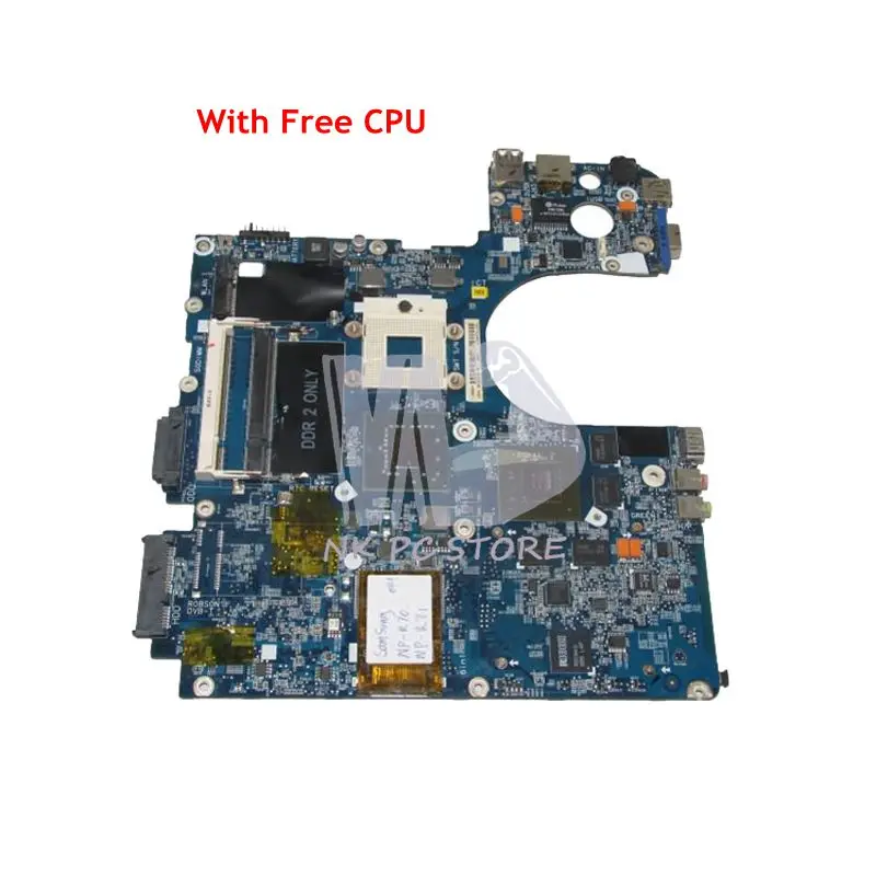 NOKOTION материнская плата для ноутбука samsung R70 PM965 DDR2 8600M Дискретная графическая