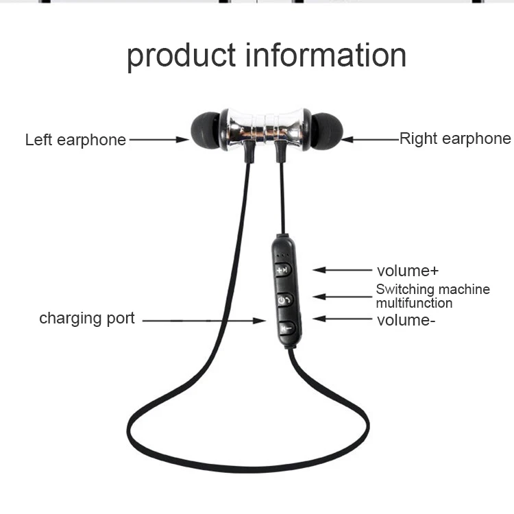 Sport Bluetooth Earphone Wireless Magnetic Headset XT11 Dual Ear Earbuds With Mic Handsfree Sweatproof Fone De Ouvido For Phone  (8).jpg