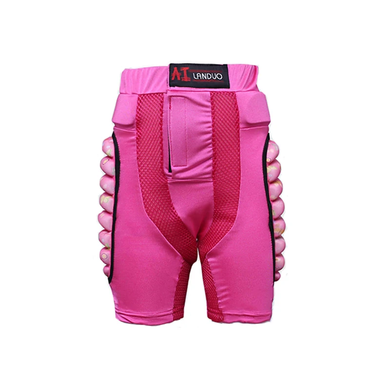 أطفال رياضة التزلج التزلج على الجليد السراويل الورك مبطن لأسطوانات تأثير حماية واقية الثلج النارية الوسادة والعتاد