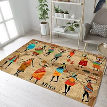 LB Африканский для женщин и слонов ковры для детей дома гостиная Большой спальня Туалет Кухня Двери коврики ванной