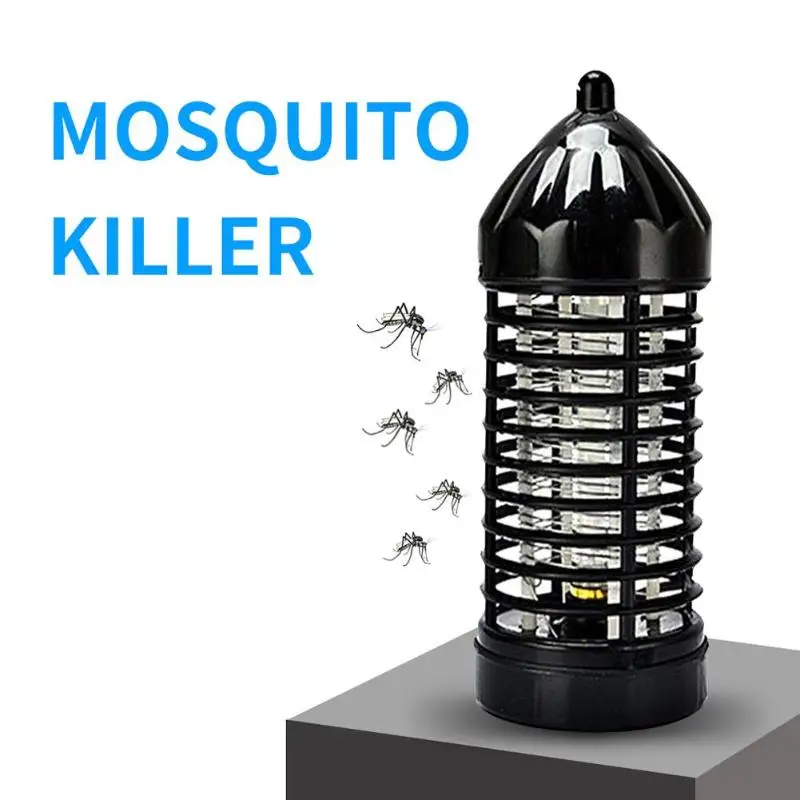 Электрическая антимоскитная лампа, светодиодная лампа, анти-летающая от комаров насекомых, домашняя беззвучная безрадиационная ловушка, лампа для домашнего офиса