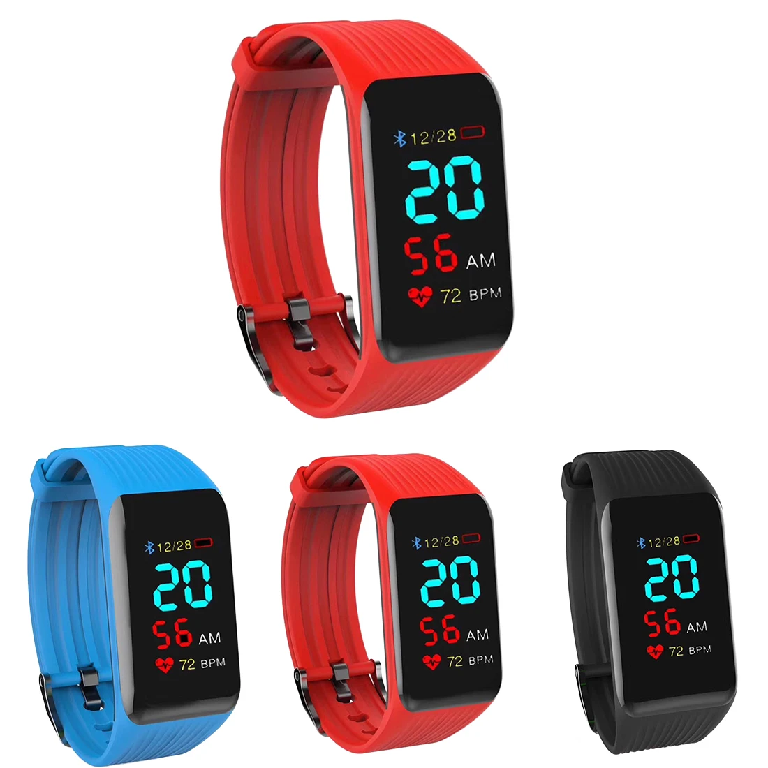 Watch Smart Bracelet K1 Bluetooth Sports Waterproof Smart Watchh Wearable Devices For IOS Android