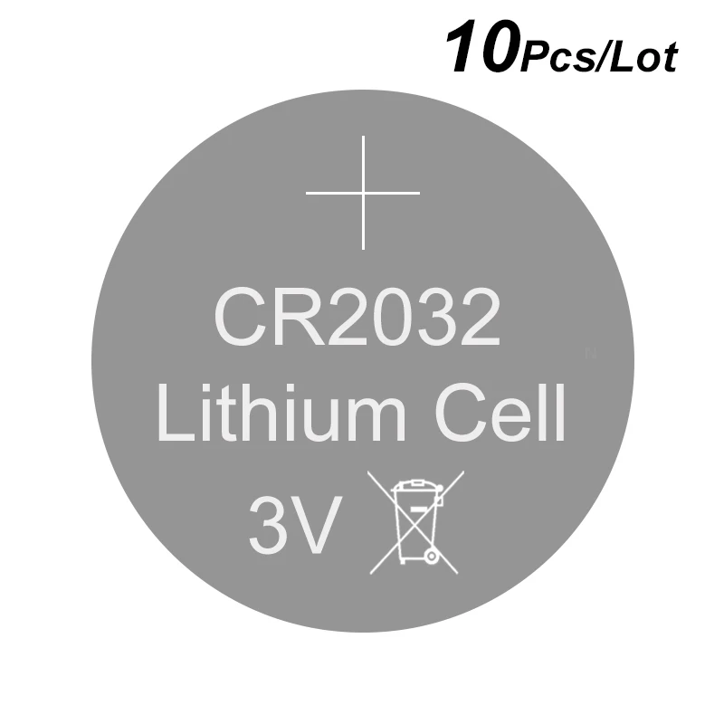 

Lithium Coin Cell Battery CR2032 BR2032 CA14 DL2032 EA2032C ECR2032 KCR2032 KECR2032 KL2032 L14 L2032 LF1/2V RFA-35 5004LC 2032