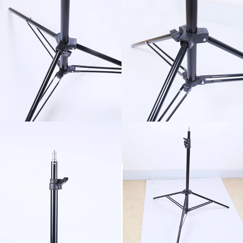  Professional Portable Studio Adjustable Soft Box Flash Continuous Light Stand Tripod for Flashes Ph
