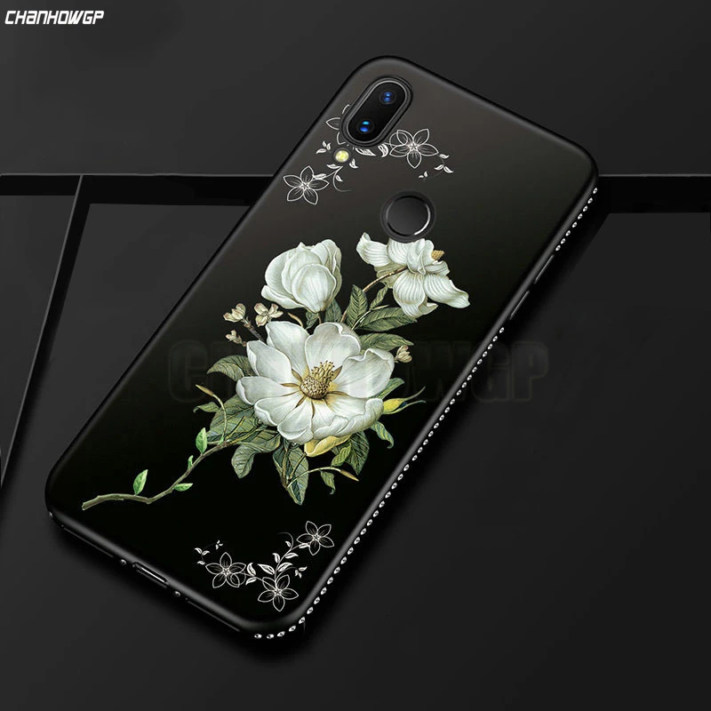 Цветочный чехол для Huawei P20 P10 P9 P8 Lite 2017 P Smart Y5 Y6 Prime Y9 2018 Nova 2 плюс 2i 3 3i Mini Honor 7C 7A Pro 6C 6A