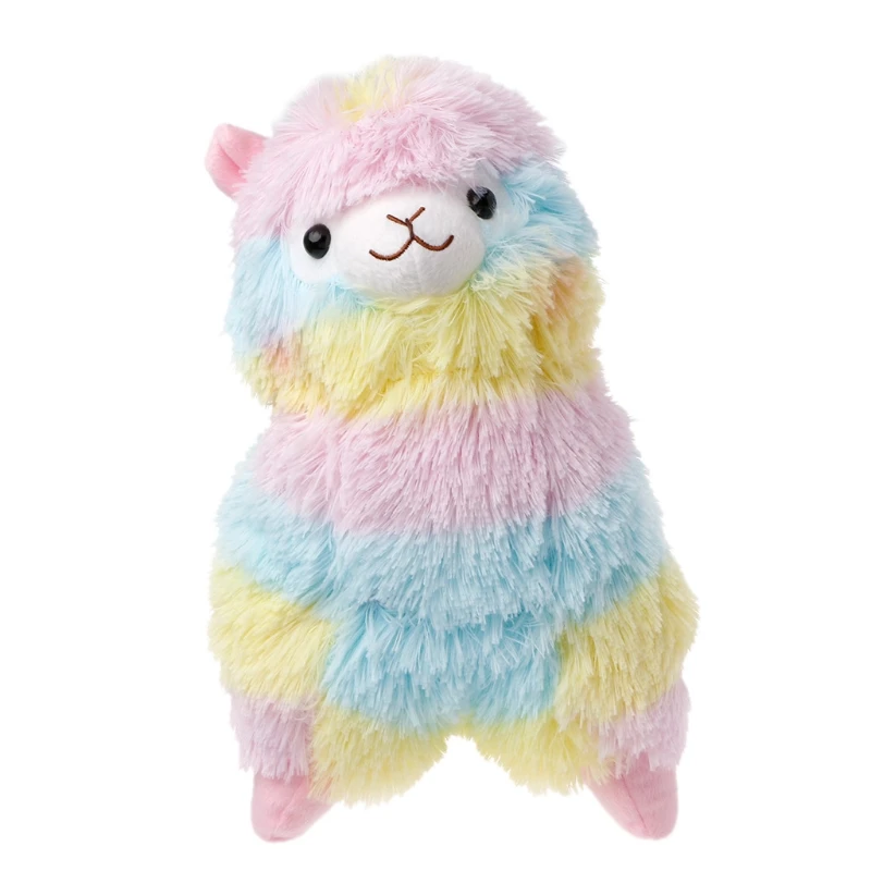 Радуга Amuse плюшевая игрушка Альпака лама кукла Alpacasso Хлопок чучело игрушечные лошадки