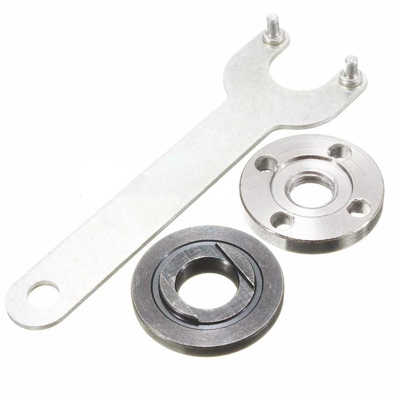 DWZ Quality Angle Grinder Spanner Wrench & Flange Nuts Tool Set for Replacing Discs