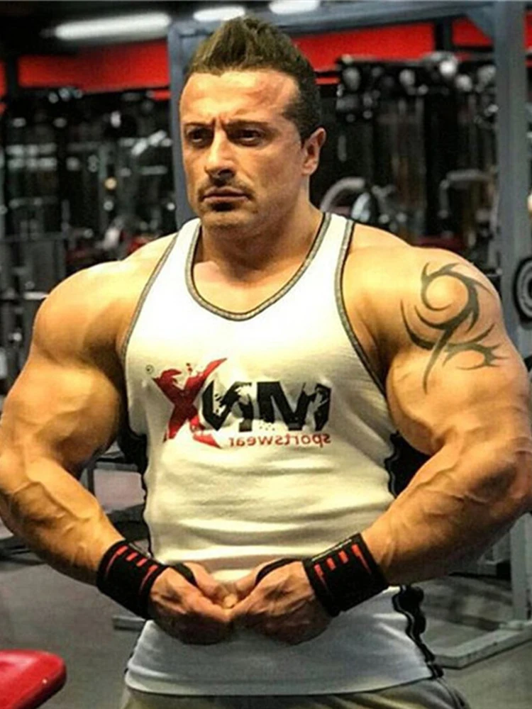MUSCULARITY новый бутик безрукавки топы Мужские дышащие сетки Компрессионные жилеты