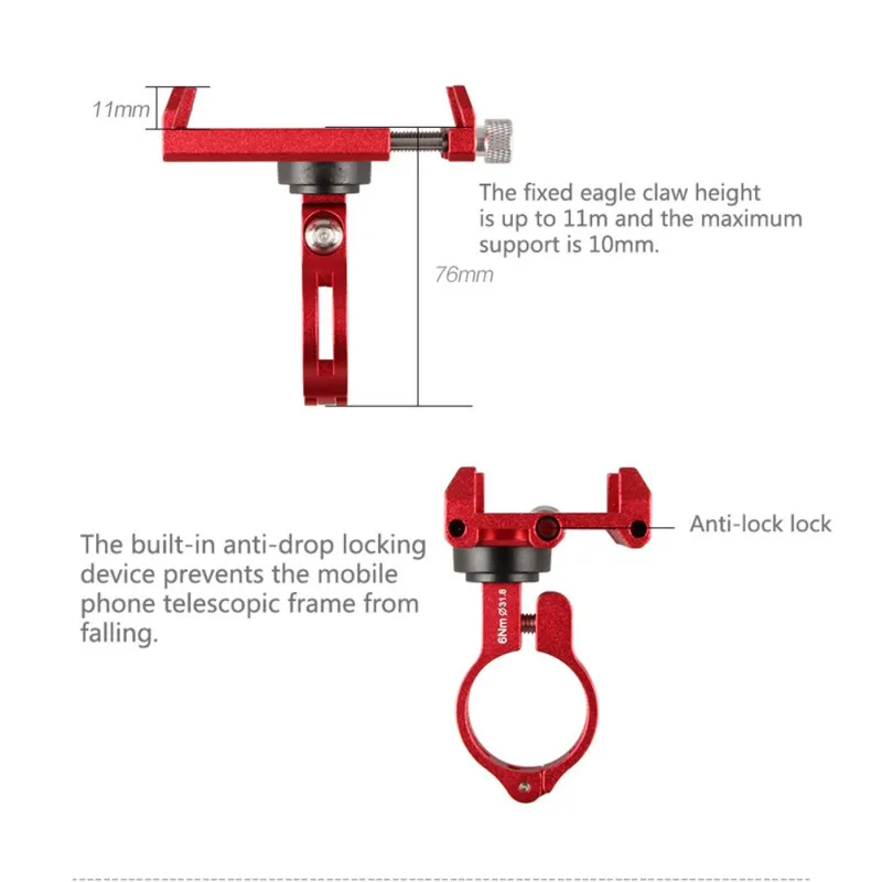 GUB PLUS 8 вращающийся Прочный портативный практичный велосипед Скутер Кронштейн подходит для проса xiaomi для крепления мобильного телефона на Велосипед держатели для телефонов