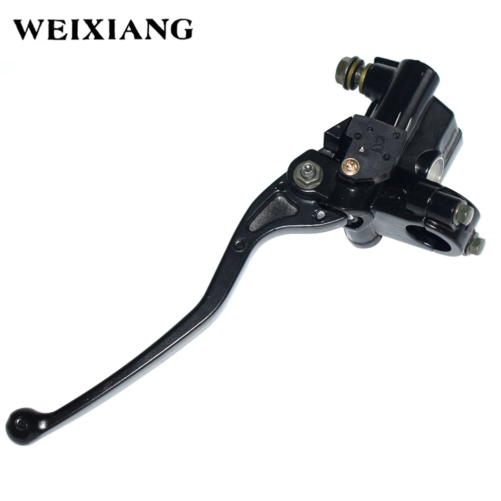 Motorcycle & ATV Braking 7/8 Black Brake Master Cylinder for Honda TRX