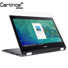 Cartinoe 13.3 인치 노트북 화면 보호기 에이서 스핀 5 Sp513-52n 노트북 범용 hd 크리스탈 지우기 lcd 가드 필름 2pcs(China)