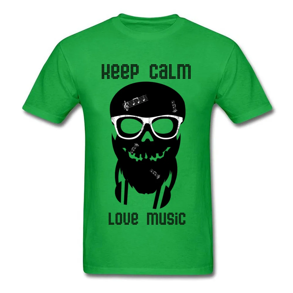 Keep calm and love music_green