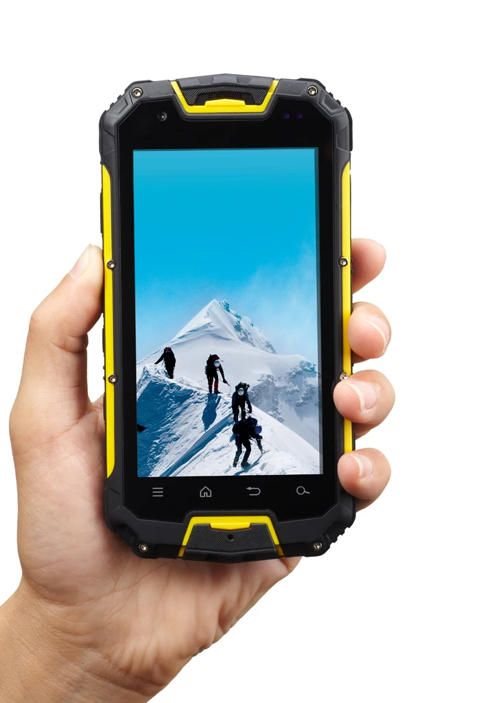 Original Snopow M5 4G LTE Walkie Talkie PTT Smartphone MTK6735 2GB 16GB 4.5'' NFC OTG 13MP IP68 Waterproof Mobile Phone PK m8 m9