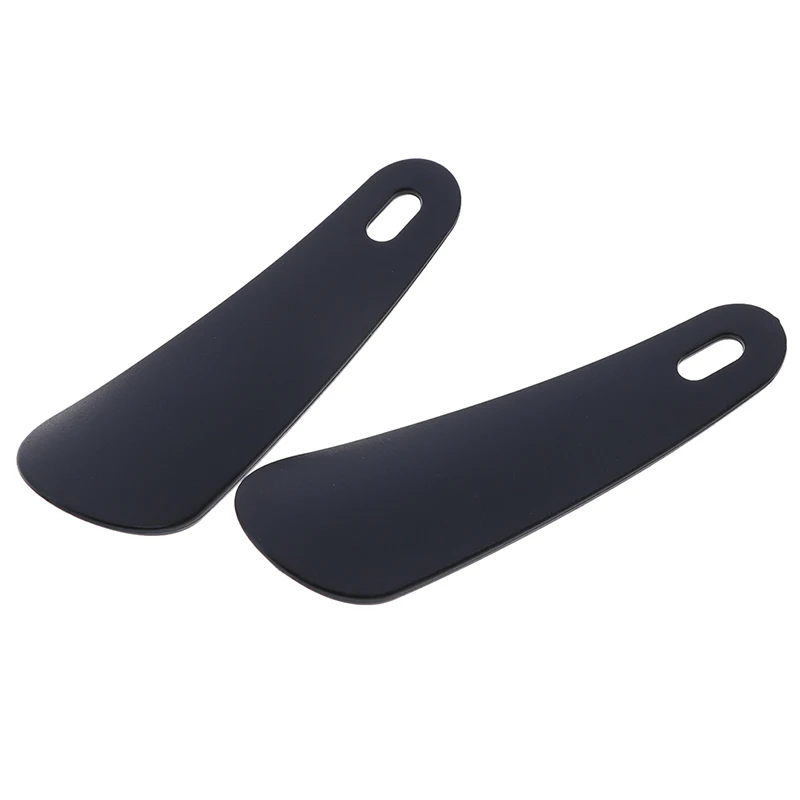 2 шт. 11 см ложка Shoehorn ручка Shoehorn Shoe Lifter инструмент Professional черный пластиковая ложка для обуви