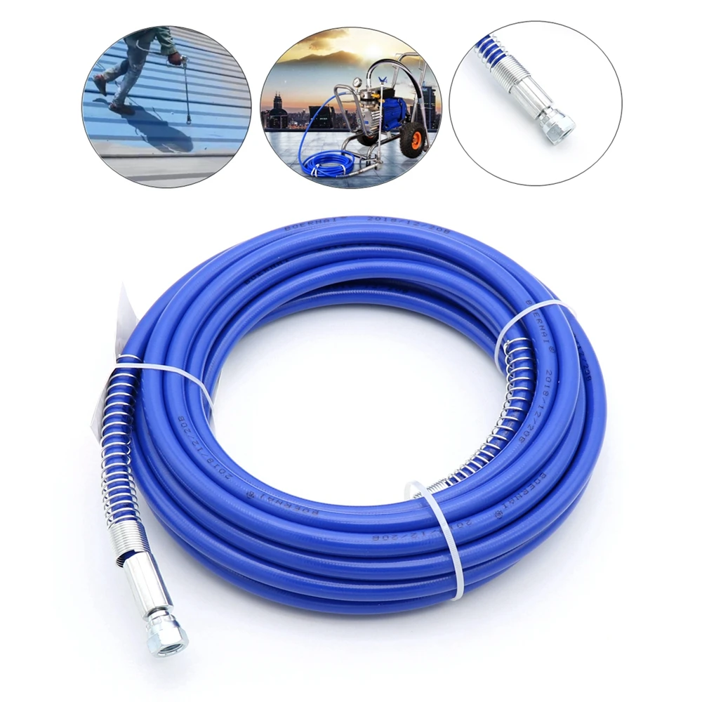 10m Airless Hose 1/4" 5000PSI High Pressure Pipe Airless sprayer