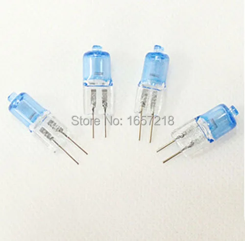 

10pcs/lot G4 Halogen Bulbs Lamp 12V 20W 3500K Cold White G4 Bulbs G4 Light G4 Chandelier Crystal lights Lamp Blue