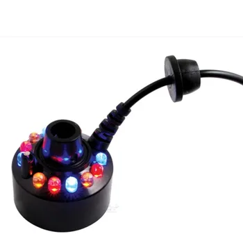 

220V Humidifier Rockery Flow Accessories 20mm 12 Colorful Light Humidifier Waterless Power-off Fog Atomizing Head Humidifi