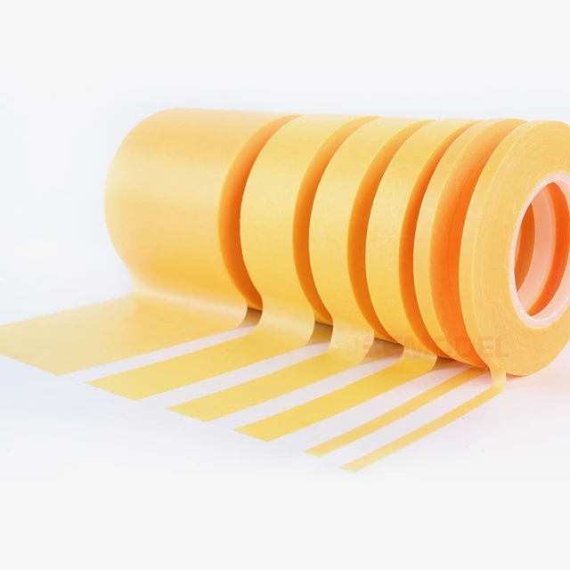 5Pieces/lot  18M Length 3mm~50mm Scale Models Gundam Models Painting Cover Tape Masking Tape And Tape Cutter 2