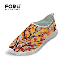 FORUDESIGNS/модные летние туфли на плоской подошве с 3D принтом; женская обувь; коллекция года; zapatos mujer; повседневные женские кроссовки; пляжная обувь на шнуровке