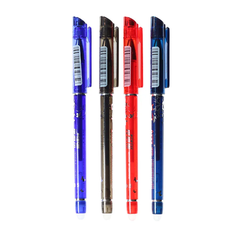 

10pcs/Set Magic Erasable Pen 0.5mm Four Different Color Refills Children'S Student Gifts Stationery School Office Supplies