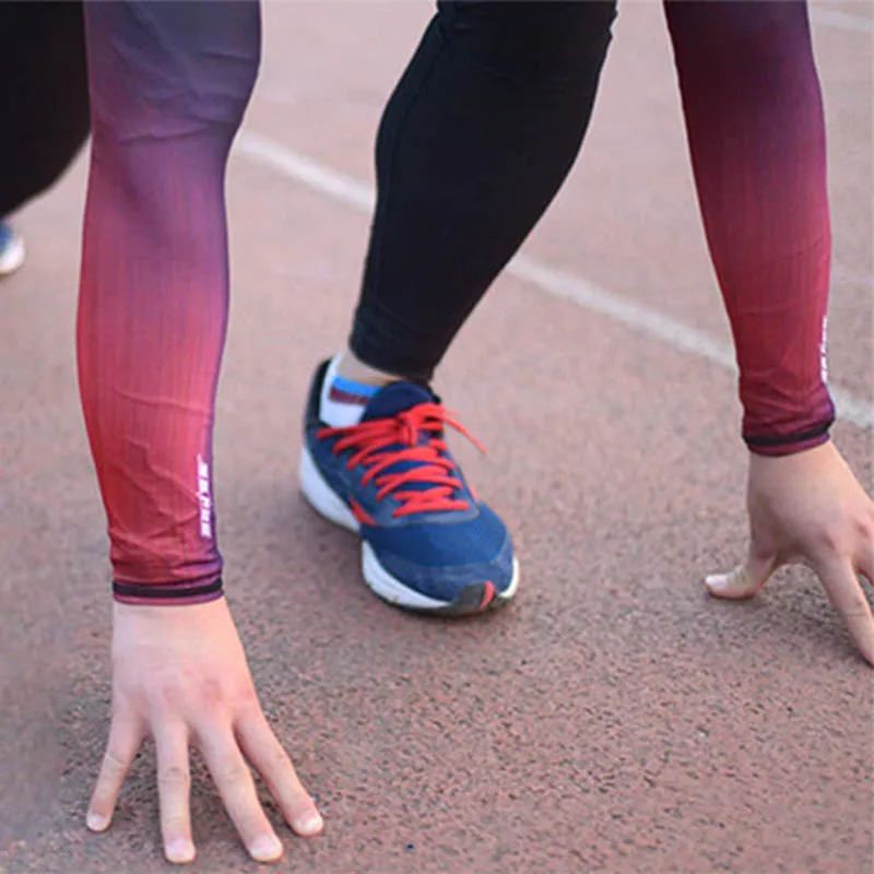 Фитнес Спорт на открытом воздухе Sahoo рука рукава УФ сопротивление лайкра бег Sleevelet Велоспорт фитнес жизни