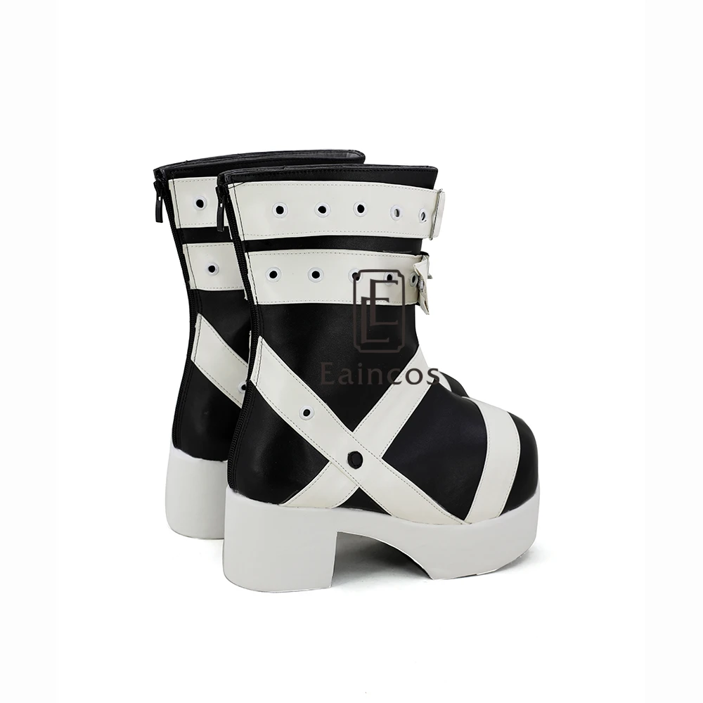 Аниме Soul Eater Maka Albarn; обувь для костюмированной вечеринки на высоком каблуке; Необычные Короткие сапоги на заказ