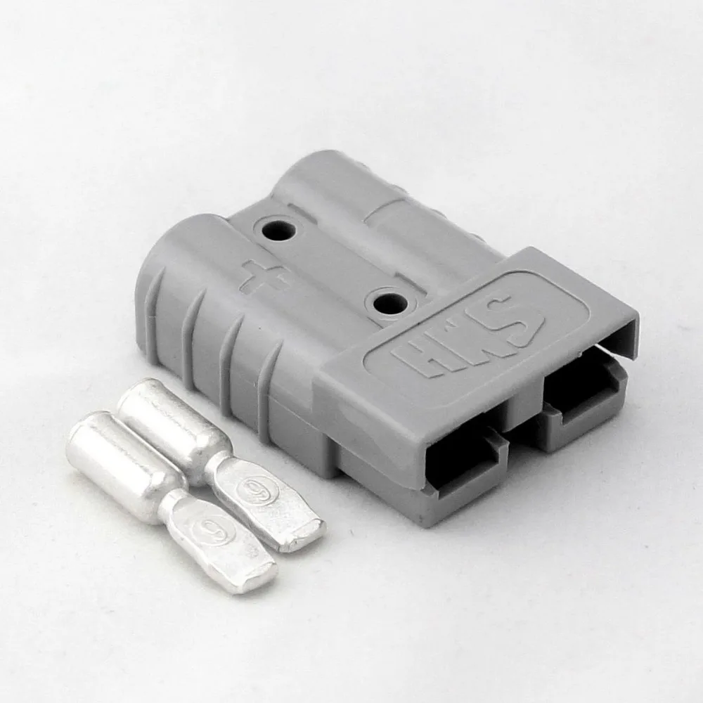 10pcs/lot Gray Smh Sy50a 600v Battery Plug Power Connector With