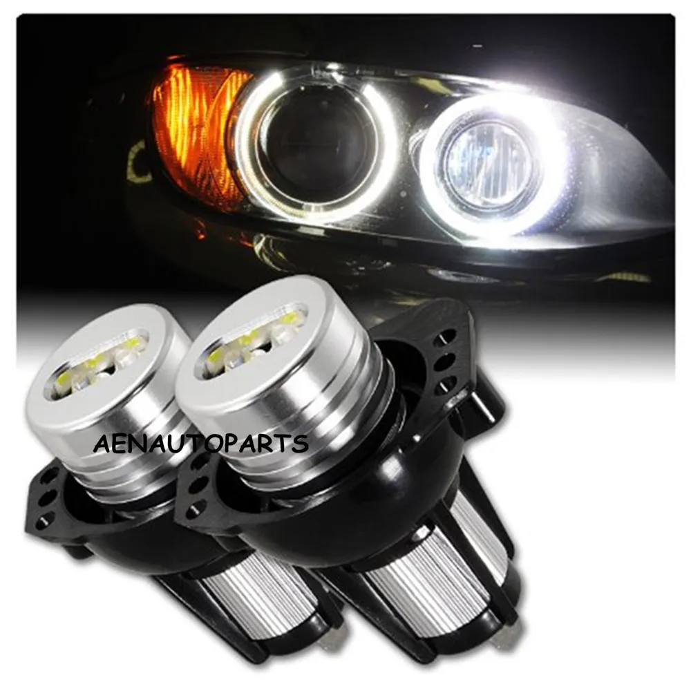 

1Pair For BMW E90 White 6000k 2X6W Led Angel Eyes Light Led Angel Eyes Bulb For BMW E90 Sedan/Saloon 03.2005-09.2008