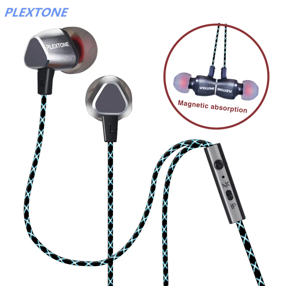 Plextone X36 металла мобильный компьютер гарнитура волшебный звук наушники движение