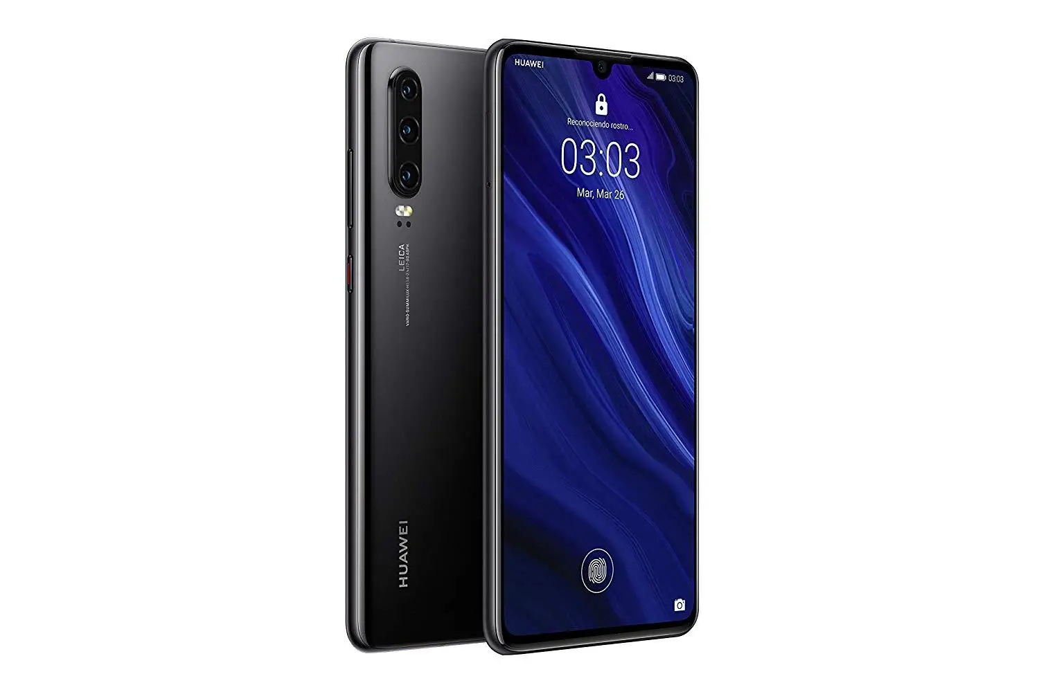 Huawei P30, черный Цвет (черный), Dual SIM, внутренний 128 GB де Memoria, 6 Жесткий GB Оперативная память, Экран 6,1 ", Kirin 980 Восьмиядерный