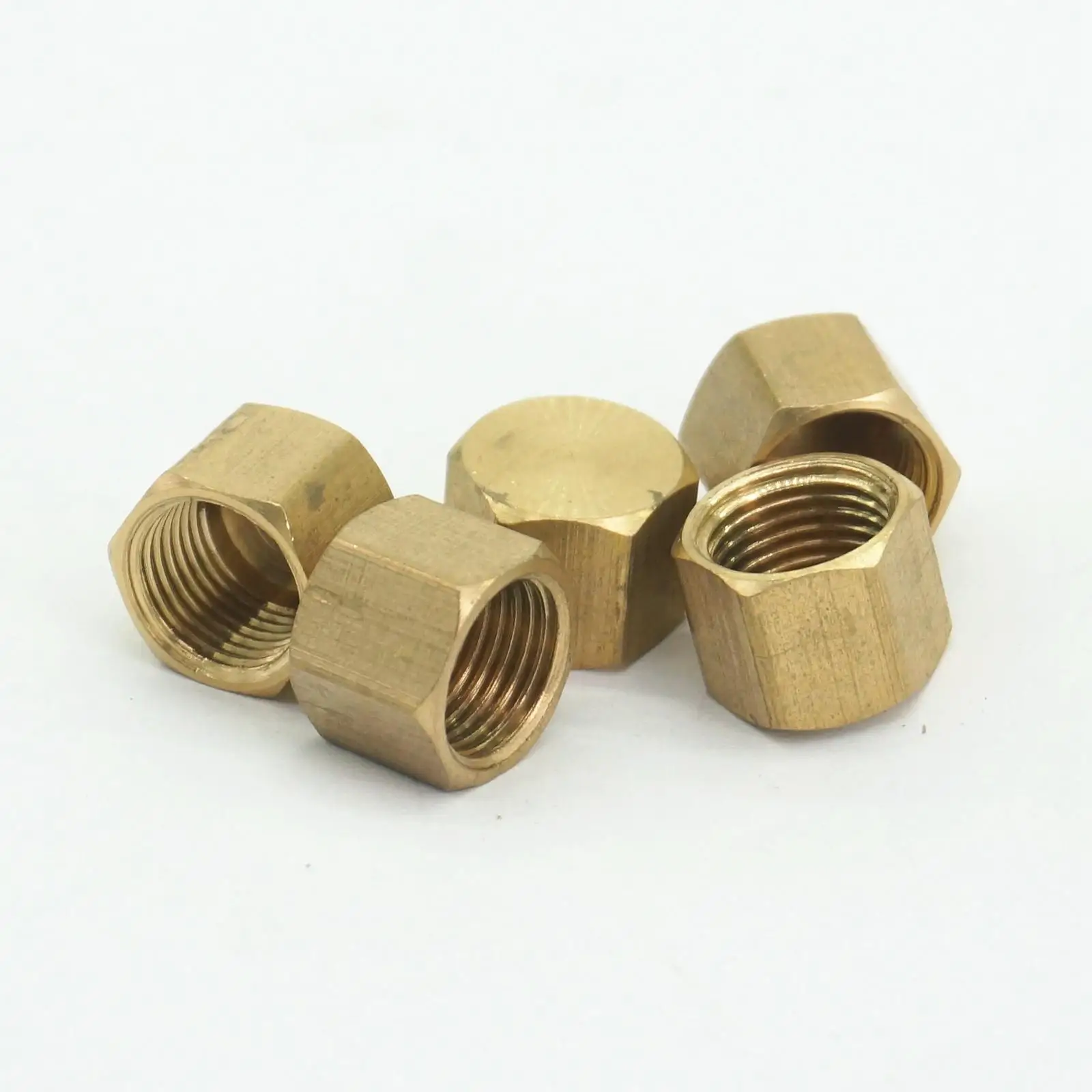 Brass 1/8" 1/4" 3/8" 1/2" NPT Brass Internal Hex Thread Socket Pipe Plug KA 