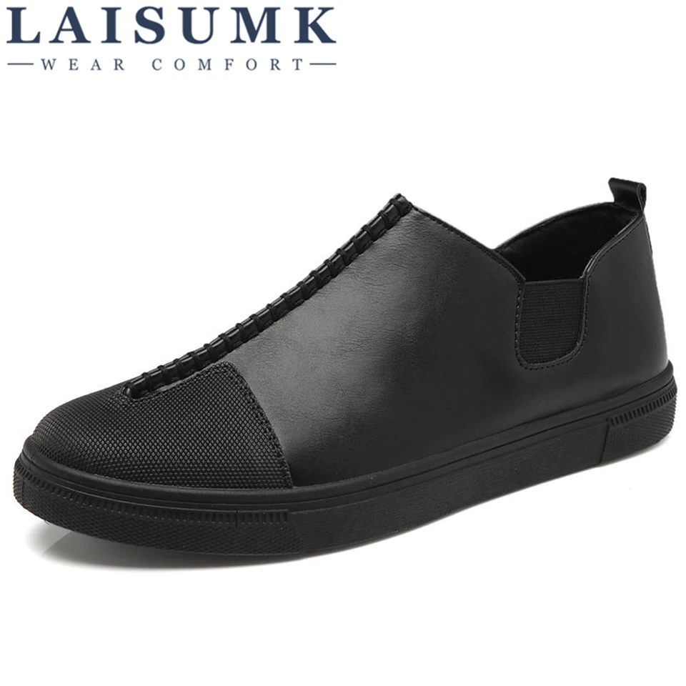 

2019 LAISUMK Brand New Style Retro Style Men Shoes, High Quality Men Casual Shoes, Casual Shoes Men Flat Sneakers Free Shipping