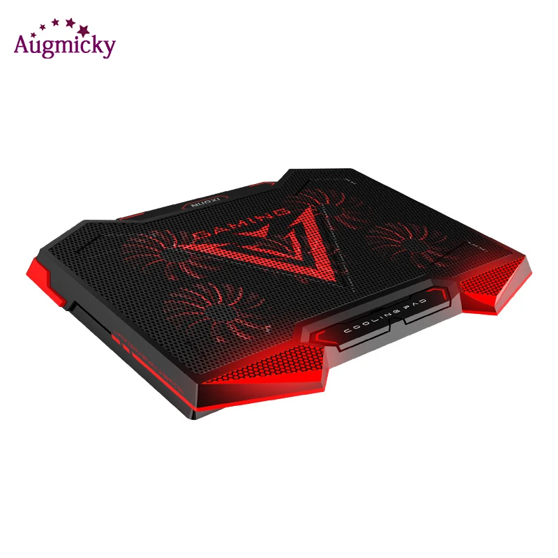 2018 New Notebook PC Cooler Laptop Cooling Pad Stand Air Cooled 5 Fans USB Ergonomics Adjustable Holder for 12-17 inch Laptop