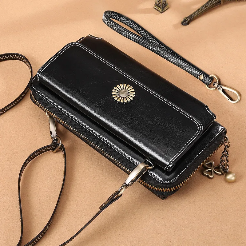 

SENDEFN Woman Handbags Genuine Leather Composite Bag Soft Cowhide Skin Female Shoulder Crossbody High Quality Natural Messenger