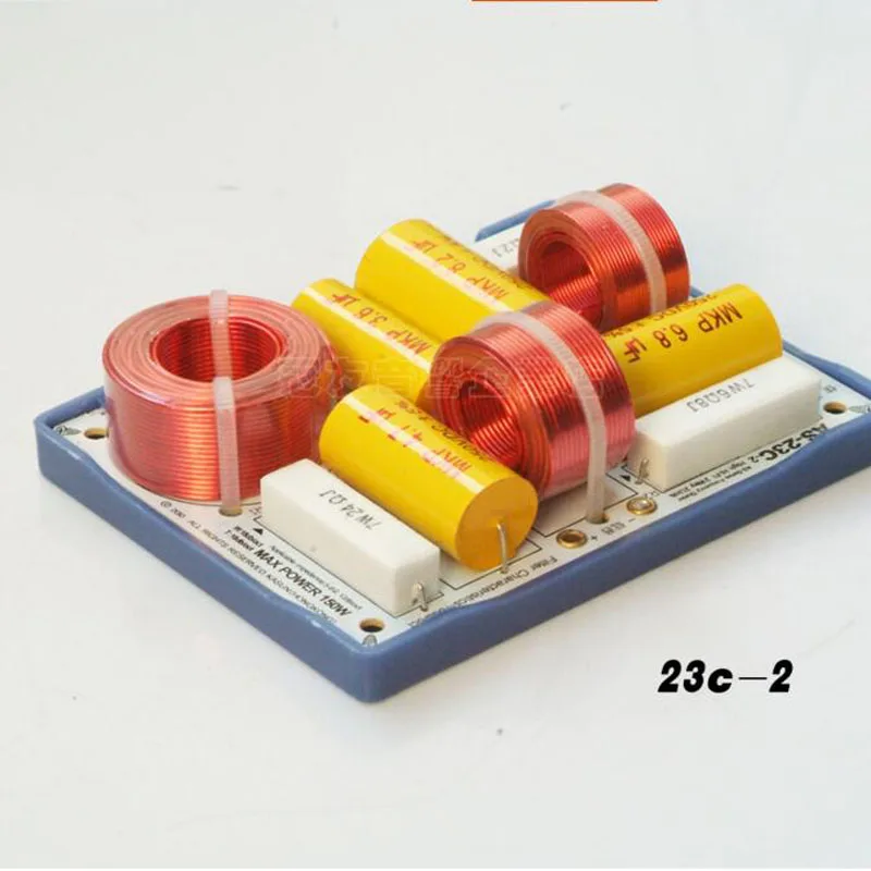 2 way speaker crossover divided