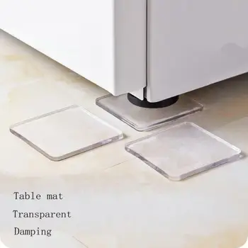 

4Pcs Washing Machine Refrigerator Table Cabinet Chair Cushion Shock Proof Pads 2O0712