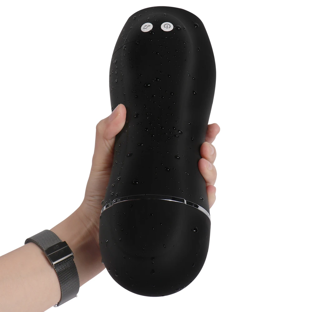 10 Frequency Masturbation Cup Vibrating Real Vagina Automatic Girl s Voice Masturbator Male Suction Cup font