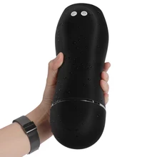 10 Frequency Masturbation Cup Vibrating Real Vagina Automatic Girl’s Voice Masturbator Male Suction Cup Pussy Sex Toys for Men