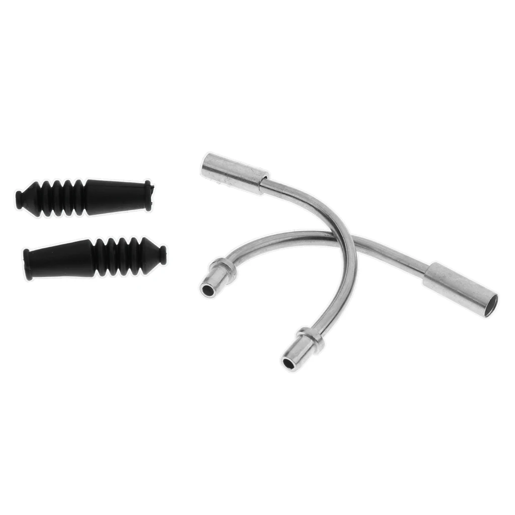 V Brake Noodles Cable Guide Boots Aluminum V-Brake Set Front and Rear Kit  6.8cm  8cm