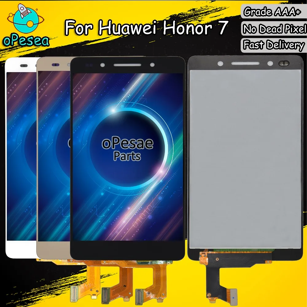 Экран телефона 5 2 ''для Huawei Honor 7 ЖК-дисплей панель сенсорный экран дигитайзер