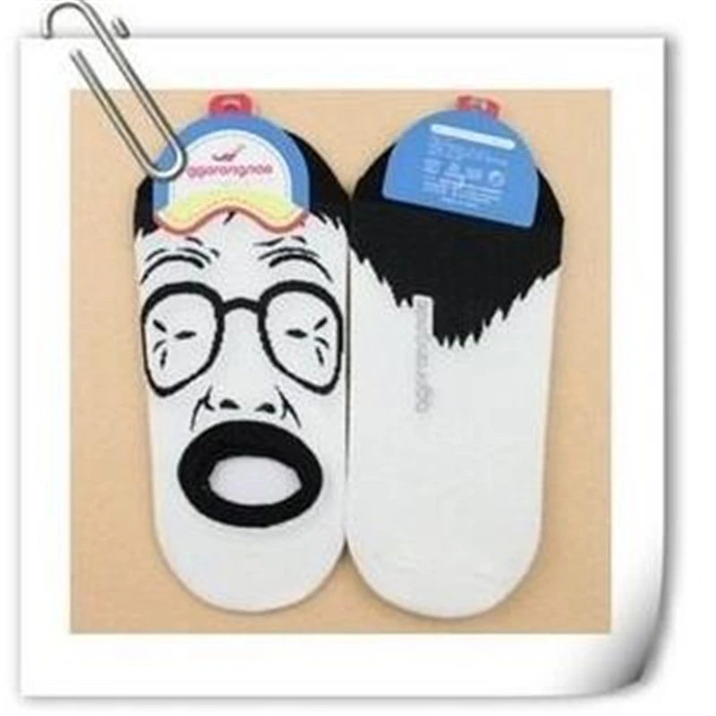 3Novelty Men's Socks Lady's Short Ankle Socks Creative Face Expression Socks Cotton Couples Cartoon Boat Socks Sport Ship Socks
