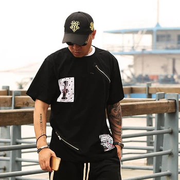 

Free shipping Large plus size fat european version male tees 2xl-7xl 8xl cotton o-neck short-sleeve t-shirt Patchwork for 150kg