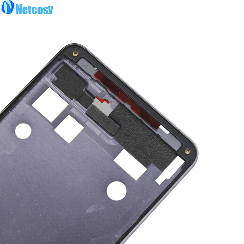 Netcosy для OnePlus X ЖК передняя рамка средняя рамка запасные части для Oneplus ONE E1001 ЖК-корпус чехол для телефона аксессуары