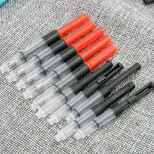 5 шт. черный или 5 шт. красный office 2,6 мм стандартный металлический чернилами заполнения конвертер