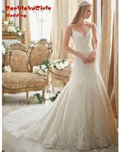 fashion mermaid long wedding dress 2017 custom made sweetheart apliques lace backless women bridal marry gowns vestido de noiva