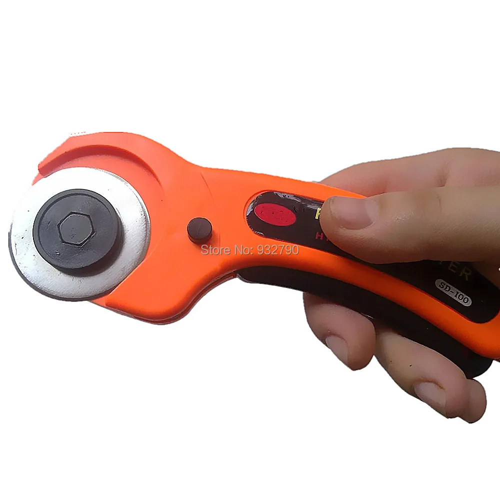 45mm Rotary Cutter Sewing Quilting Fabric Leather Paper Cutting Craft Tool