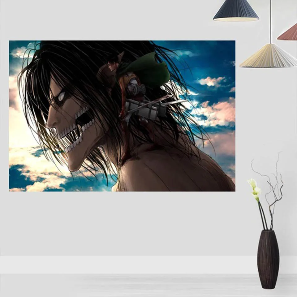 

DIY Diamond Embroidery Attack On Titan Science Fiction Games Full Square Drill Painting Cross Stitch Kits Mosaic Home Decor Gift