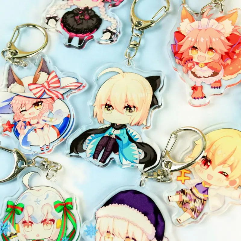 Игровая судьба большой заказ FGO акриловые игрушки фигурка саблей брелки для