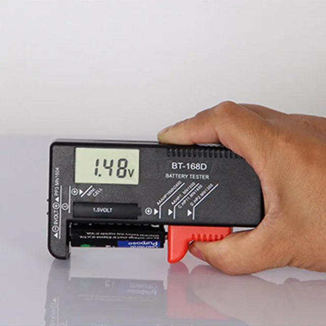 Urijk BT168D 1V 12V Bettery Tester Universal Tester Digital Display